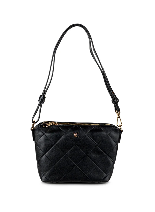 فينتشي حقيبة كتف نسائية مبطنة